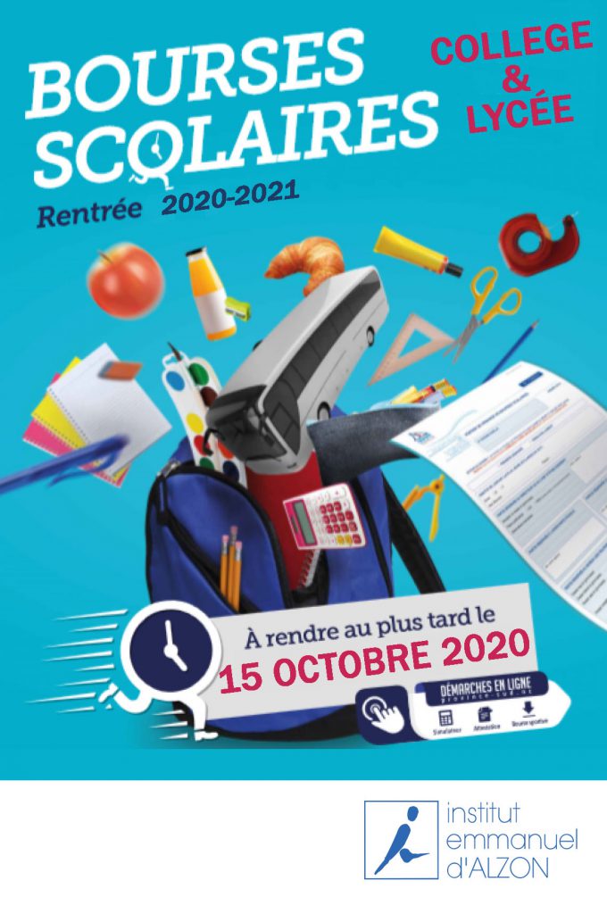 Campagne de Bourses Collège/Lycée 20202021 Institut Emmanuel D
