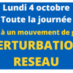 Mouvement de grève Tango, Lundi 4 Octobre