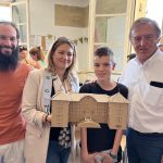 Gaël, vainqueur du concours des meilleures maquettes du collège d’Alzon Vestric-et-Candiac.