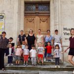 Visite au musée pour les enfants de la crèche de Nîmes