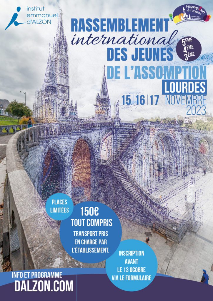 affiche lourdes 2023